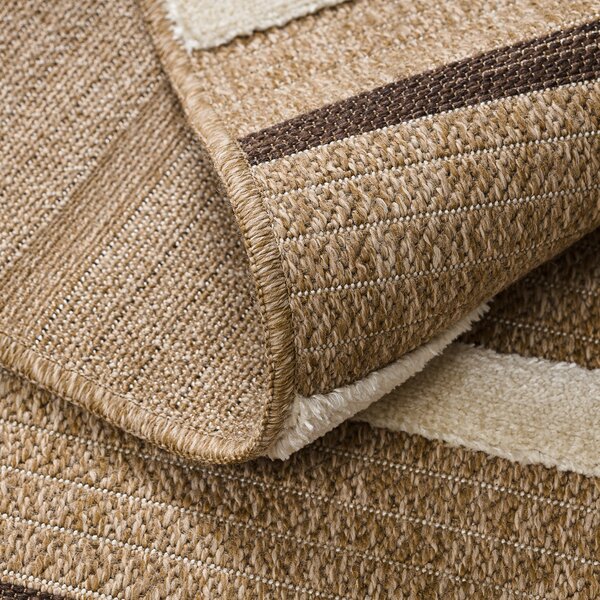 Dywany Łuszczów, Kusový koberec Spark 0686A beige/cream, 80x150, béžová, chodba / předsíň