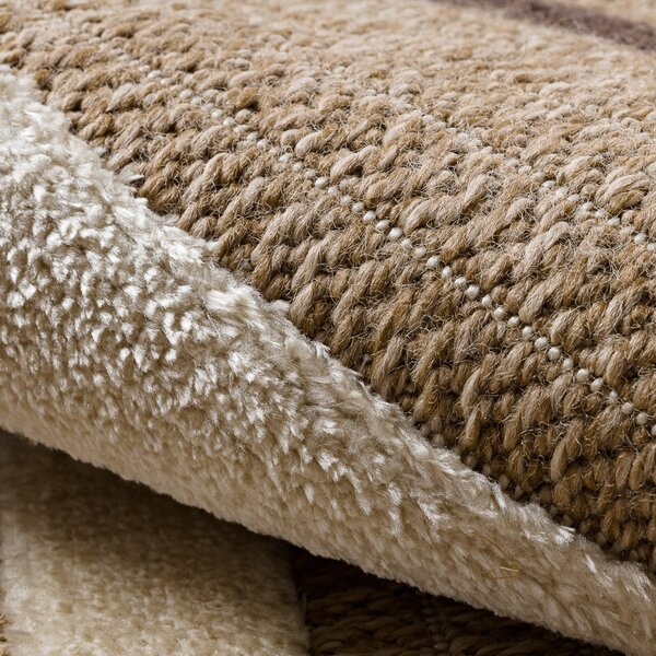 Dywany Łuszczów, Kusový koberec Spark 0686A beige/cream, 80x150, béžová, chodba / předsíň
