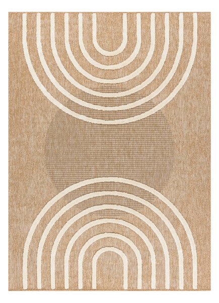 Dywany Łuszczów, Kusový koberec Spark 0688A beige/cream, 80x150, béžová, chodba / předsíň
