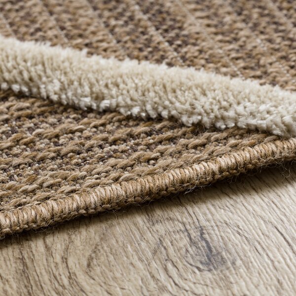 Dywany Łuszczów, Kusový koberec Spark 0708A beige/cream, 80x150, béžová, chodba / předsíň