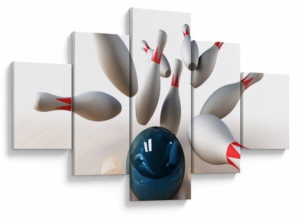Obraz - Bowling (125x70 cm)