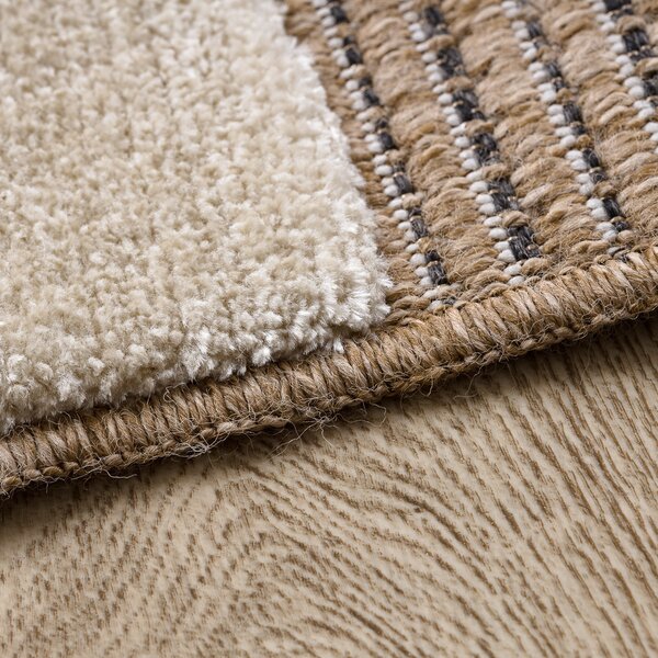 Dywany Łuszczów, AKCE: 140x190 cm Kusový koberec Spark 0696A beige/cream, béžová, chodba / předsíň