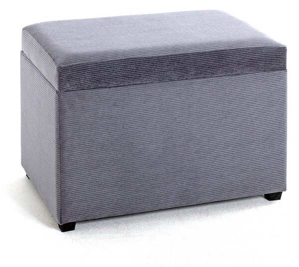 TRUHLOVÁ LAVICE, textil, kompozitní dřevo, 58/42/39 cm - Taburety, Online Only