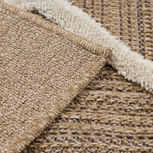 Dywany Łuszczów, Kusový koberec Spark 0708A beige/cream, 80x150, béžová, chodba / předsíň