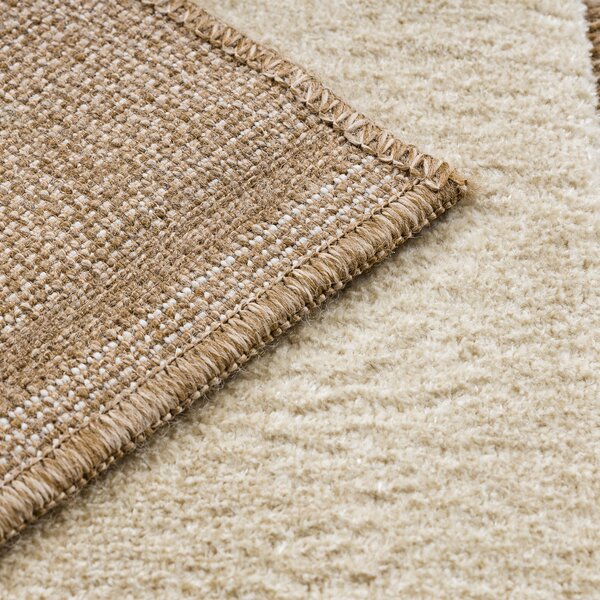 Dywany Łuszczów, Kusový koberec Spark 0698A beige/cream, 80x150, béžová, chodba / předsíň
