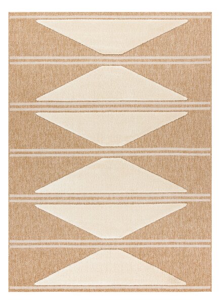 Dywany Łuszczów, Kusový koberec Spark 0698A beige/cream, 80x150, béžová, chodba / předsíň