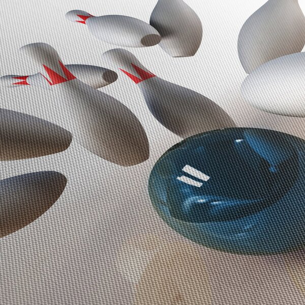 Obraz - Bowling (210x100 cm)