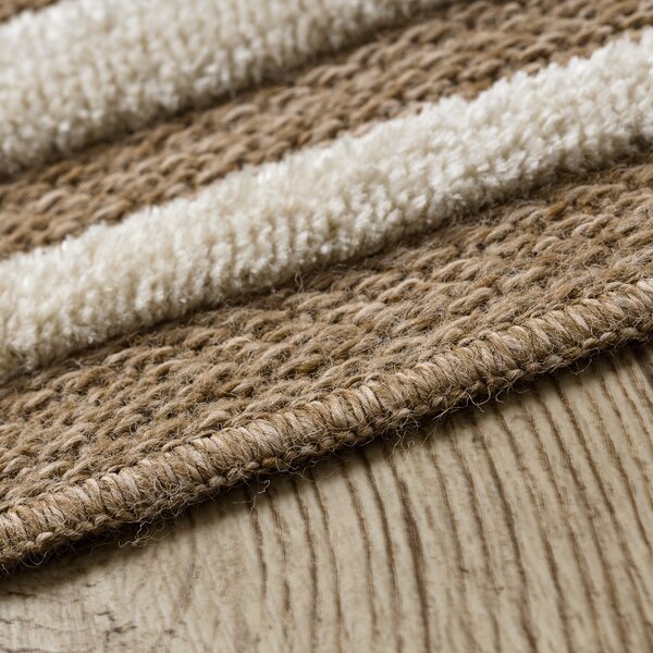 Dywany Łuszczów, Kusový koberec Spark 0687A beige/cream, 80x150, béžová, chodba / předsíň