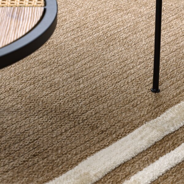 Dywany Łuszczów, Kusový koberec Spark 0687A beige/cream, 80x150, béžová, chodba / předsíň