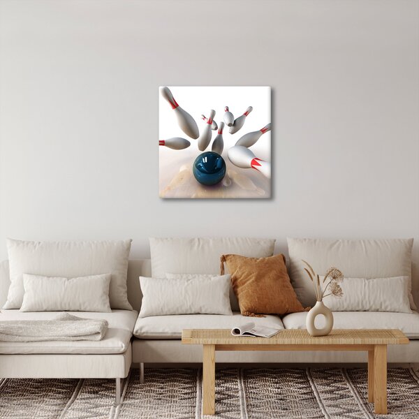 Obraz - Bowling (30x30 cm)