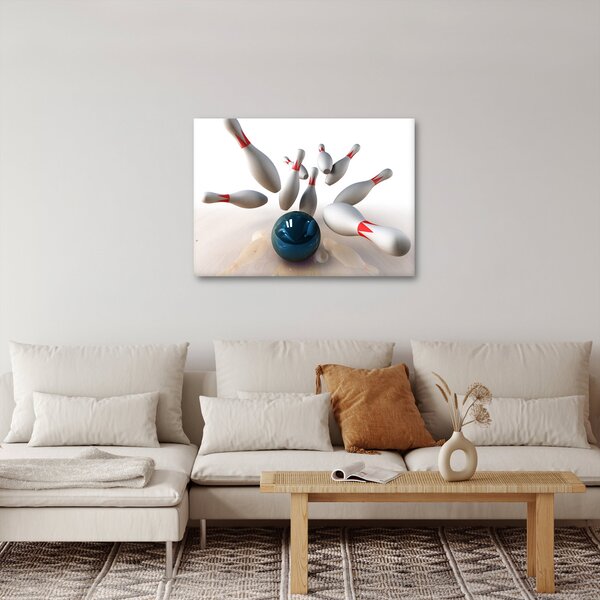 Obraz - Bowling (70x50 cm)