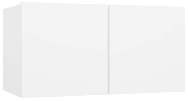 5dílný set TV skříněk bílý kompozitní dřevo 3078695