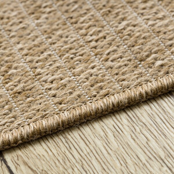 Dywany Łuszczów, Kusový koberec Spark 0689 beige/black, 120x170, béžová, chodba / předsíň