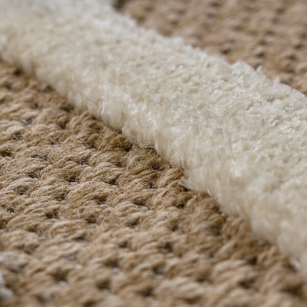 Dywany Łuszczów, Kusový koberec Spark 0711A beige/cream, 80x150, béžová, chodba / předsíň