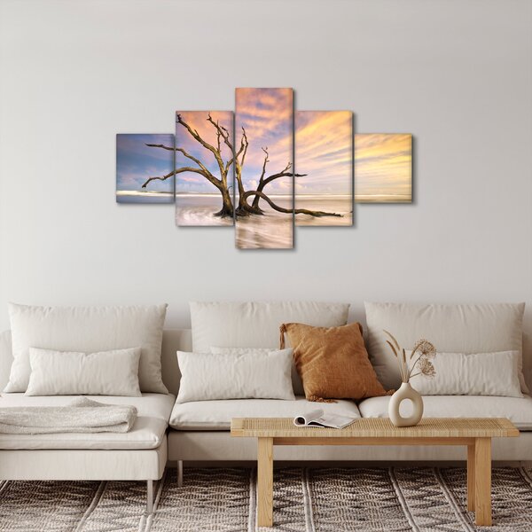Obraz stromu v oceánu (125x70 cm)