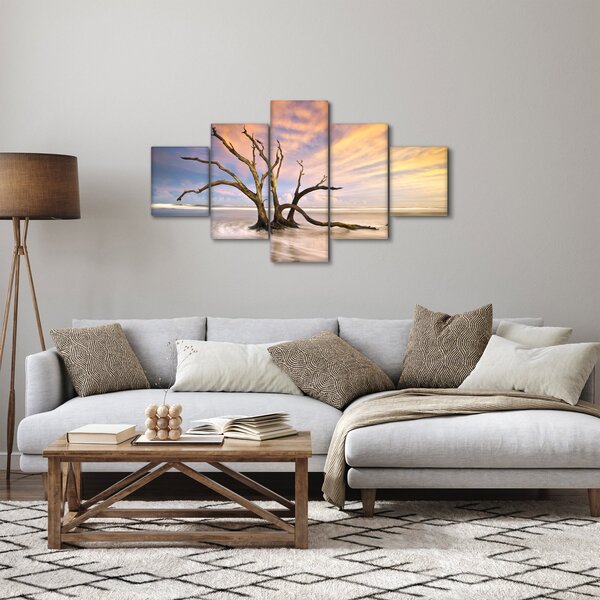 Obraz stromu v oceánu (125x70 cm)