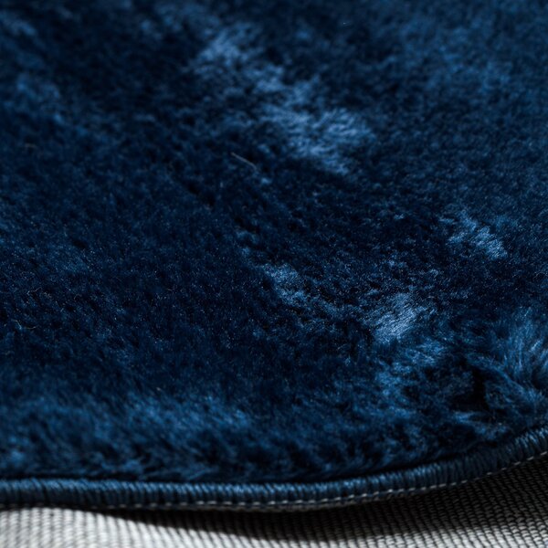 Dywany Łuszczów, Kusový koberec Visco Rabbit Dark blue 10, 80x150, modrá, dětský pokoj