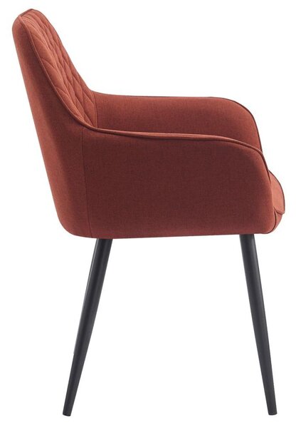 Designové křeslo Oskarsi (hnědá + černá)