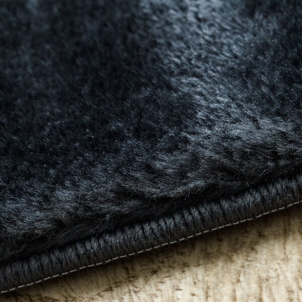 Dywany Łuszczów, Kusový koberec Visco Rabbit Dark grey 5, 80x150, šedá, dětský pokoj