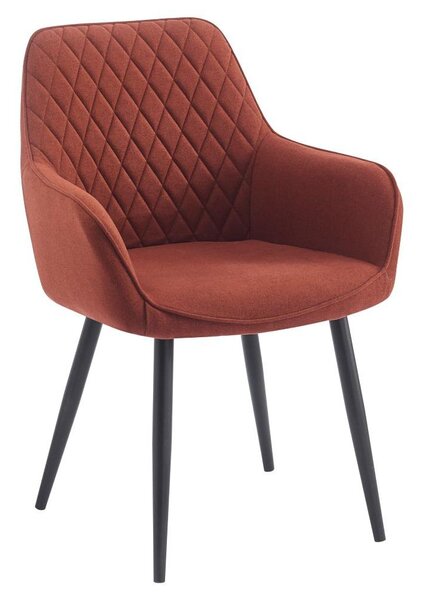 Designové křeslo Oskarsi (hnědá + černá)