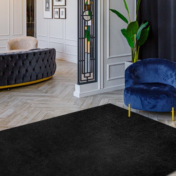 Dywany Łuszczów, Kusový koberec Visco Rabbit Dark grey 5, 80x150, šedá, dětský pokoj
