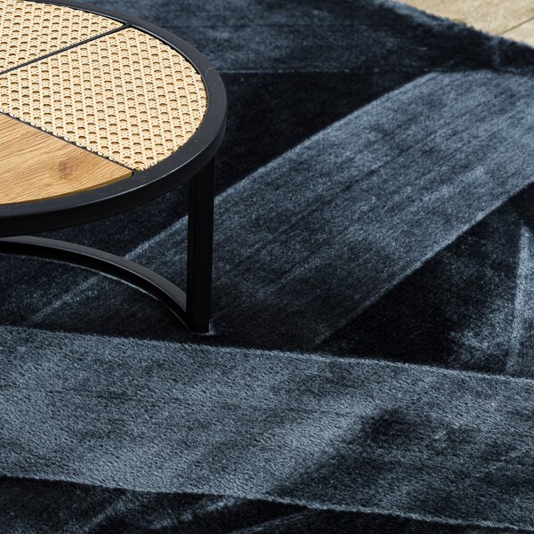 Dywany Łuszczów, Kusový koberec Visco Rabbit Dark grey 5, 80x150, šedá, dětský pokoj