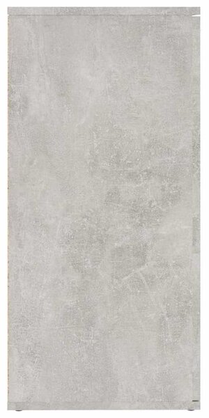 Příborník betonově šedý 160 x 36 x 75 cm kompozitní dřevo 3074931