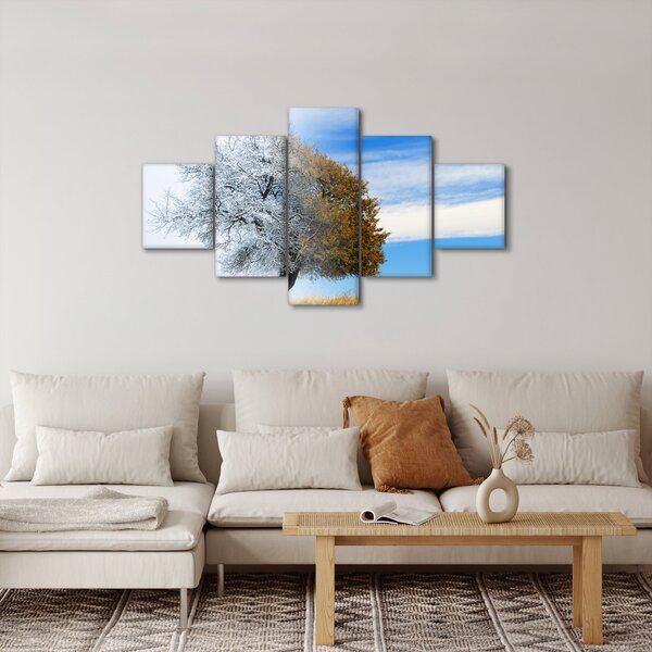 Obraz - Změna ročního období (125x70 cm)