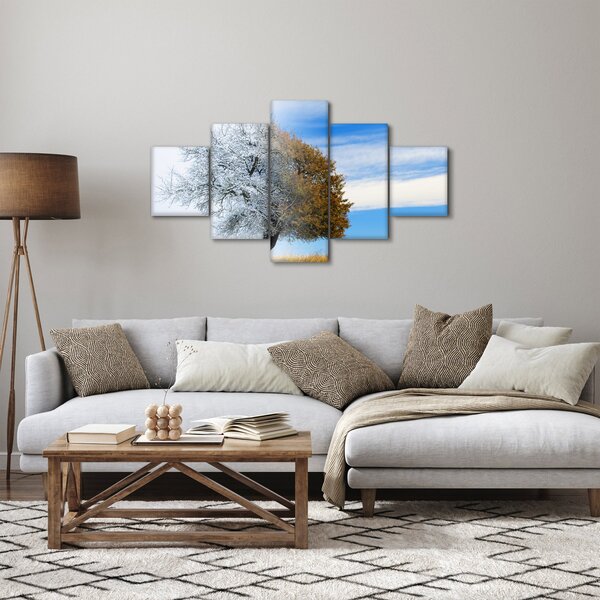 Obraz - Změna ročního období (125x70 cm)