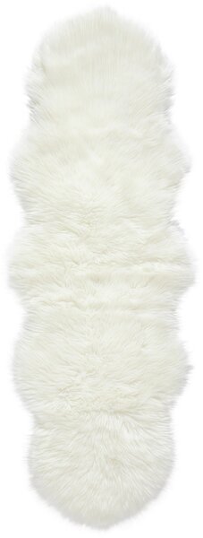 UMĚLÁ KOŽEŠINA, 60/180 cm, bílá Novel - Kůže