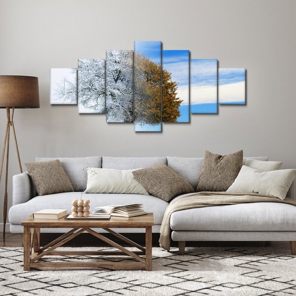 Obraz - Změna ročního období (210x100 cm)