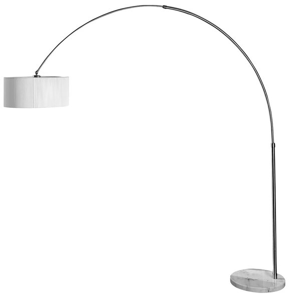 Designová stojací moderní lampa Extenso bílá
