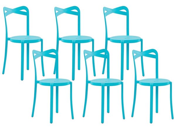 Set 4 ks. jídelních židlí Carey (modrá). Akce -9%.. Vlastní profesionální přeprava až k Vám domů 1035780
