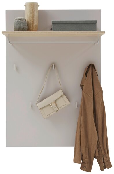 ŠATNÍ PANEL, barvy dubu, kašmírová, 80/115/28 cm Voleo - Šatní panely