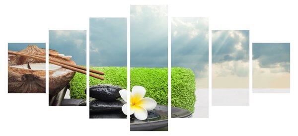 Obraz - Spa and relax (210x100 cm)