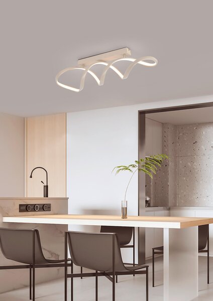 STROPNÍ LED SVÍTIDLO, 80/17/23 cm Novel - Stropní svítidla