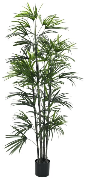 Umělá Fan palma v květináči zelená, 150cm
