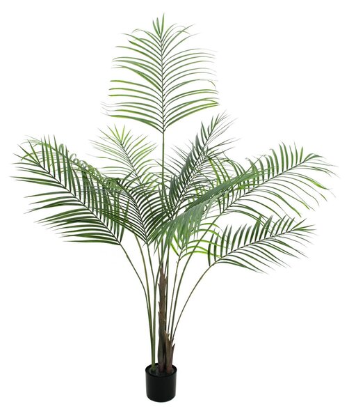 Umělá palma Areca s velkými listy, 185cm