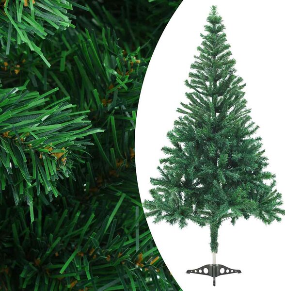 Umělý vánoční stromek s LED a sadou koulí 210 cm 910 větviček 3077490