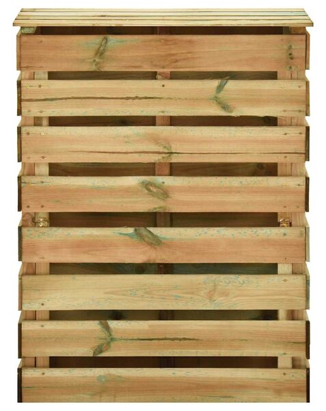 Laťkový zahradní kompostér 4 ks 80 x 50 x 100 cm borovice 3078138