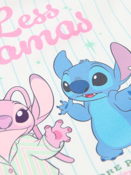 Sinsay - Povlak na polštář Stitch - bílá