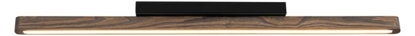 BRITOP Stropní LED svítidlo FORESTIER, 12W, d. 90 cm, CRI 80 Barva: Hnědá