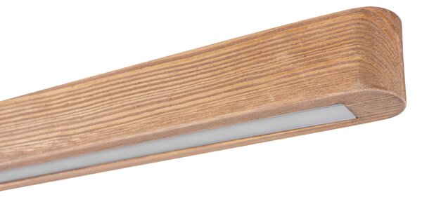 BRITOP Stropní LED svítidlo FORESTIER, 12W, d. 90 cm, CRI 80 Barva: Hnědá