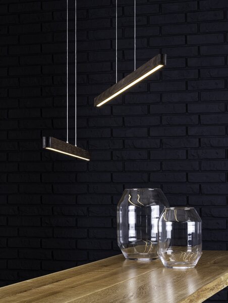 BRITOP Závěsné LED svítidlo FORESTIER, 12W, d. 90 cm, CRI 80 Barva: Šedá