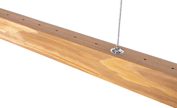 BRITOP Závěsné LED svítidlo FORESTIER, 16W, d. 118 cm, CRI 80 Barva: Ořechová