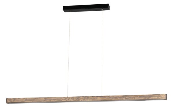 BRITOP Závěsné LED svítidlo FORESTIER, 16W, d. 118 cm, CRI 80 Barva: Ořechová