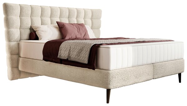 POSTEL BOXSPRING, 180/200 cm, krémová Esposa - Manželské postele