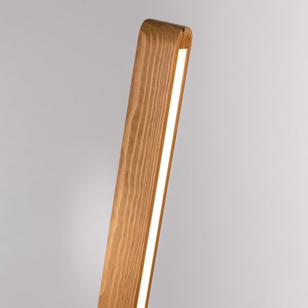BRITOP Stojací LED lampa FORESTIER 18W, v. 144 cm, CRI 80 Barva: Hnědá