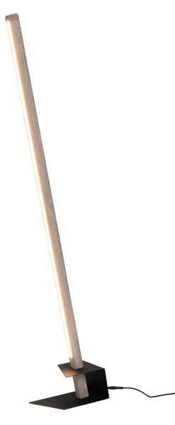 BRITOP Stojací LED lampa FORESTIER 18W, v. 144 cm, CRI 80 Barva: Hnědá