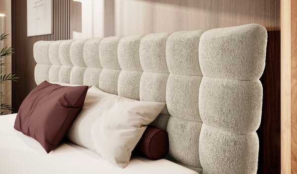 POSTEL BOXSPRING, 180/200 cm, krémová Esposa - Manželské postele